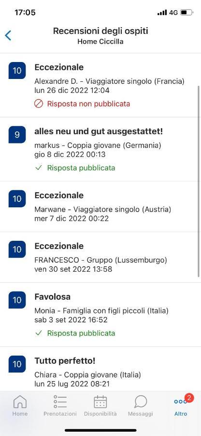 Home Ciccilla Reggio di Calabria Kültér fotó